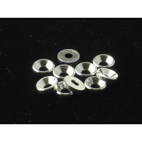 HIROSEIKO 3mm Alloy Countersunk Washer (Silver)